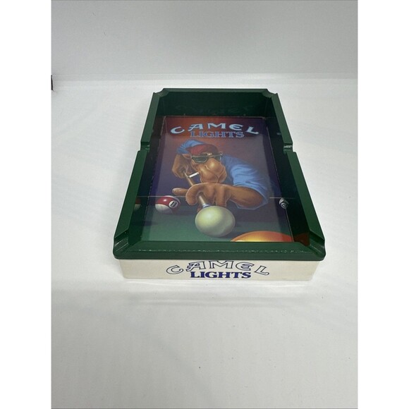Vintage 1992 Joe Cool Camel Lights  Billiard Pool Table Ashtray - Picture 5 of 6